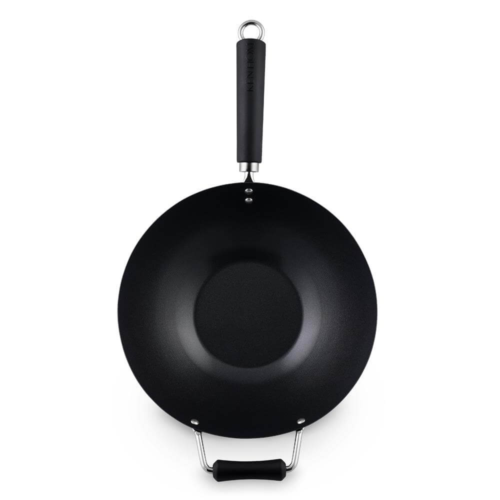 Ken Hom Excellence Non-Stick Carbon Steel Wok 31cm
